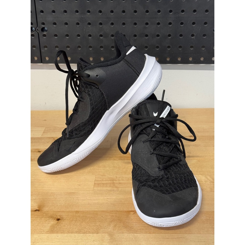 Nike Zoom Hyperspeed Court Men's‎ Basketball Shoes Black White US 8.5
